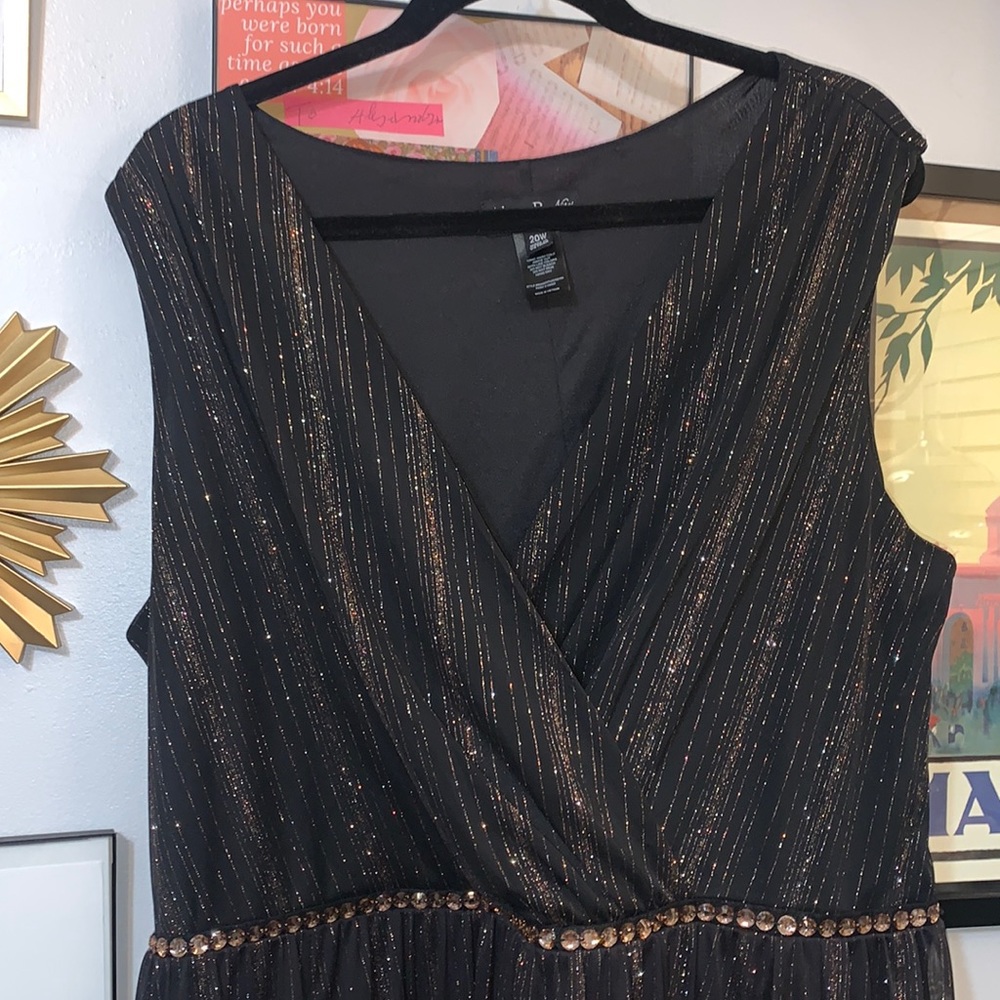 Sparkly Stripped Gown